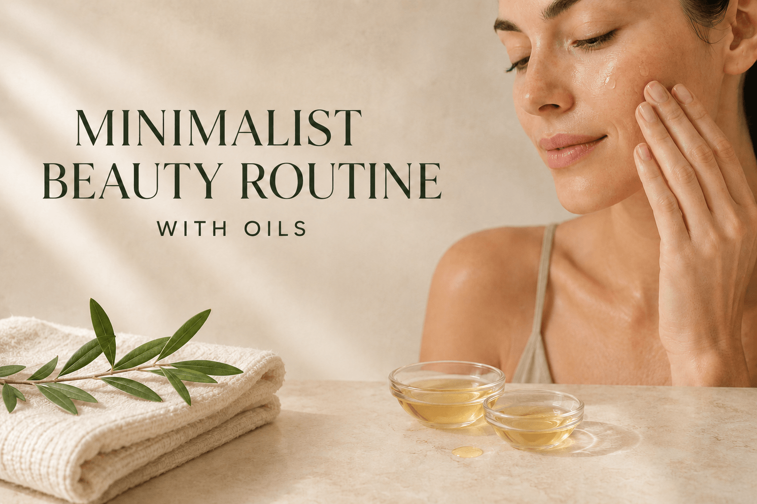 Less, but Better: Build a Minimalist Beauty Routine with Oils