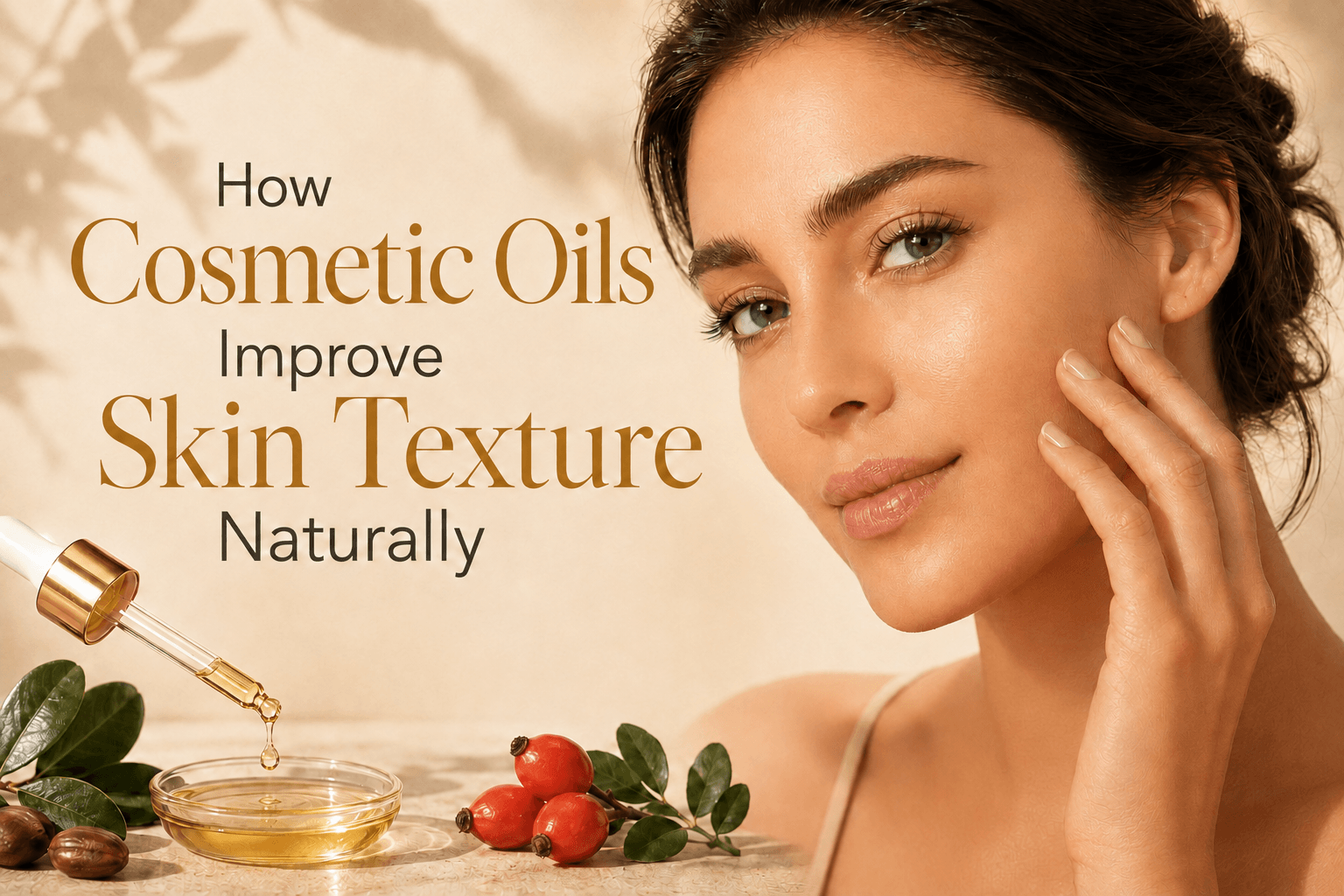 How Cosmetic Oils Improve Skin Texture Naturally