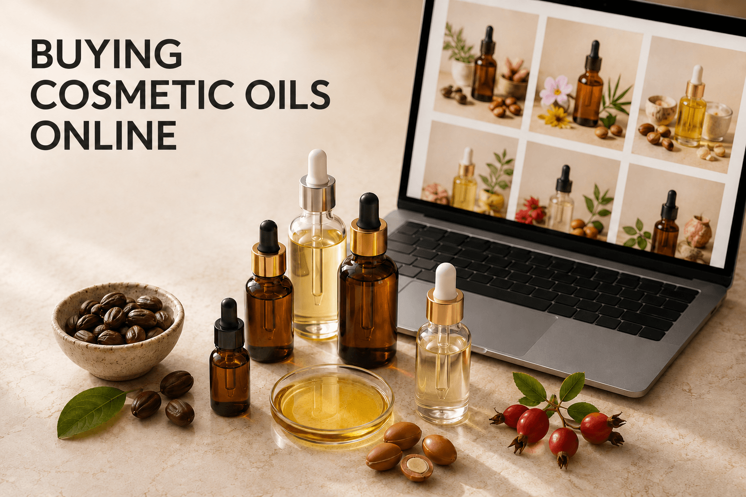 Before You Buy: What to Look for When Buying Cosmetic Oils Online