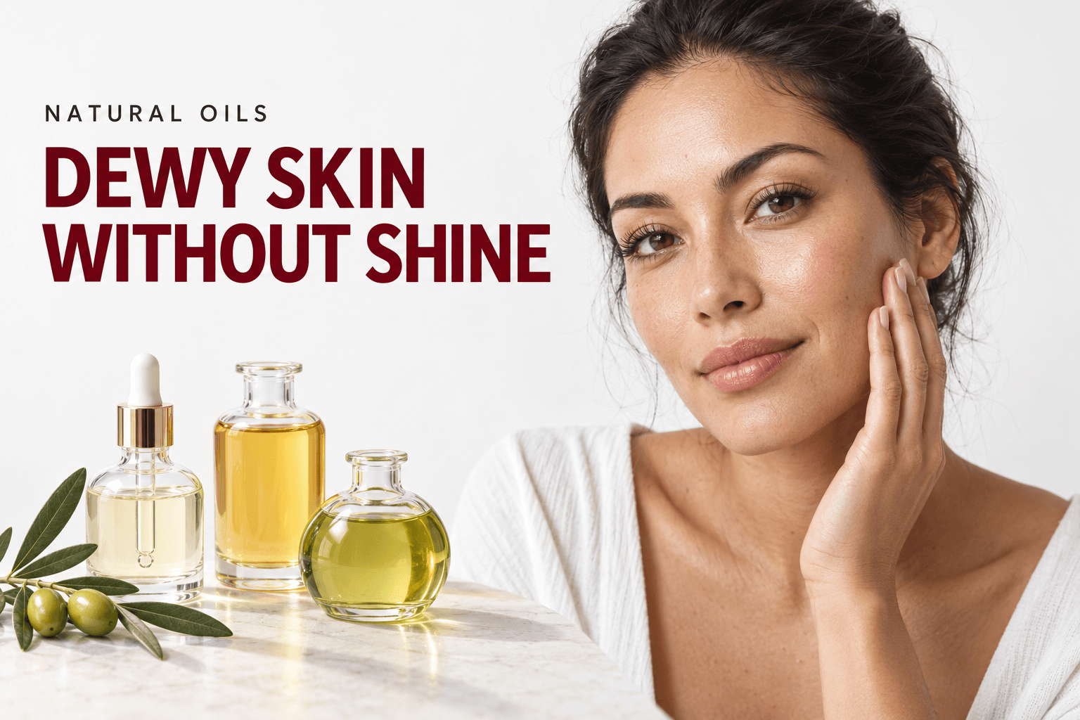 Natural Oils That Give Skin a Dewy Finish Without Shine