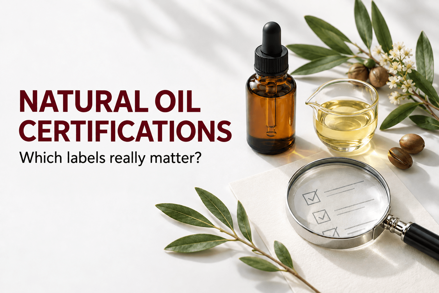 Natural Oil Certifications: Which Labels Really Matter?