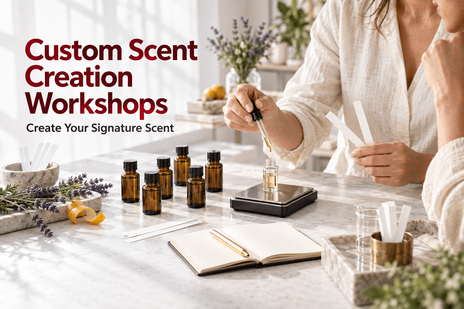 Custom Scent Creation Workshops: Make It Unmistakably You