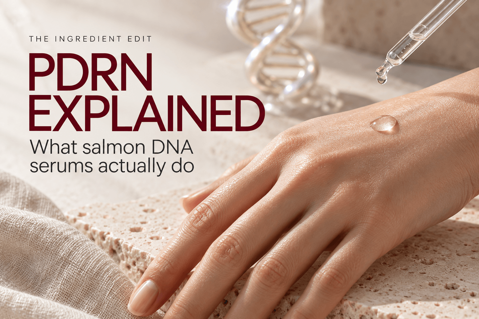 PDRN Skincare Explained: What “Salmon DNA” Serums Actually Do (and Who They Suit)