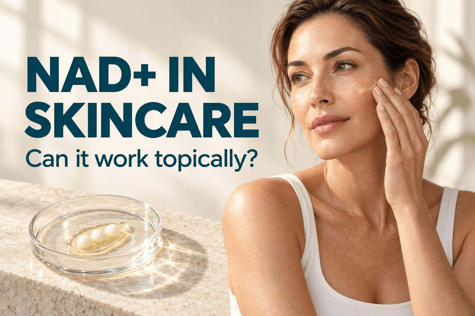 NAD+ in Skincare: Can a Longevity Molecule Work Topically?