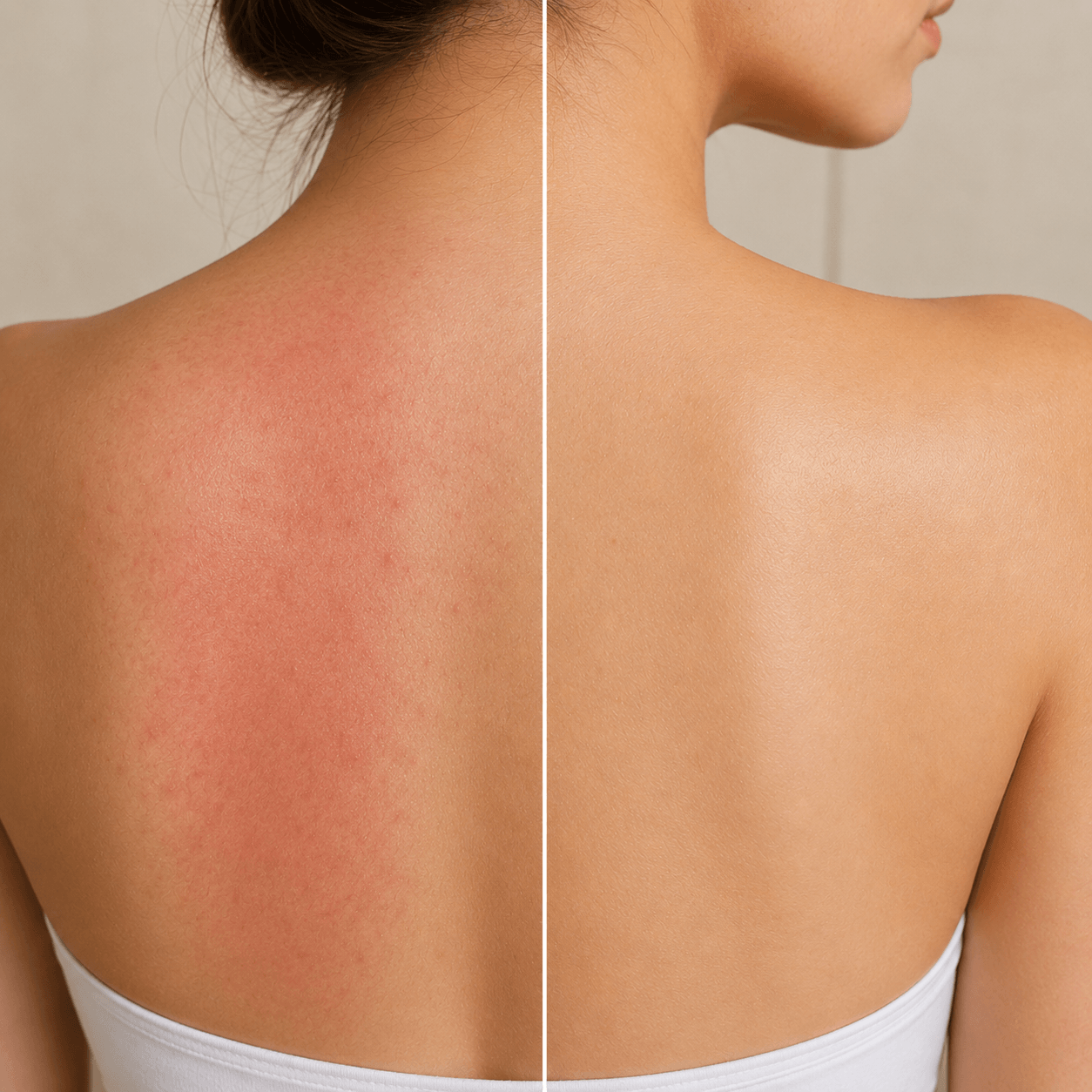 Body Sensitivity and Redness