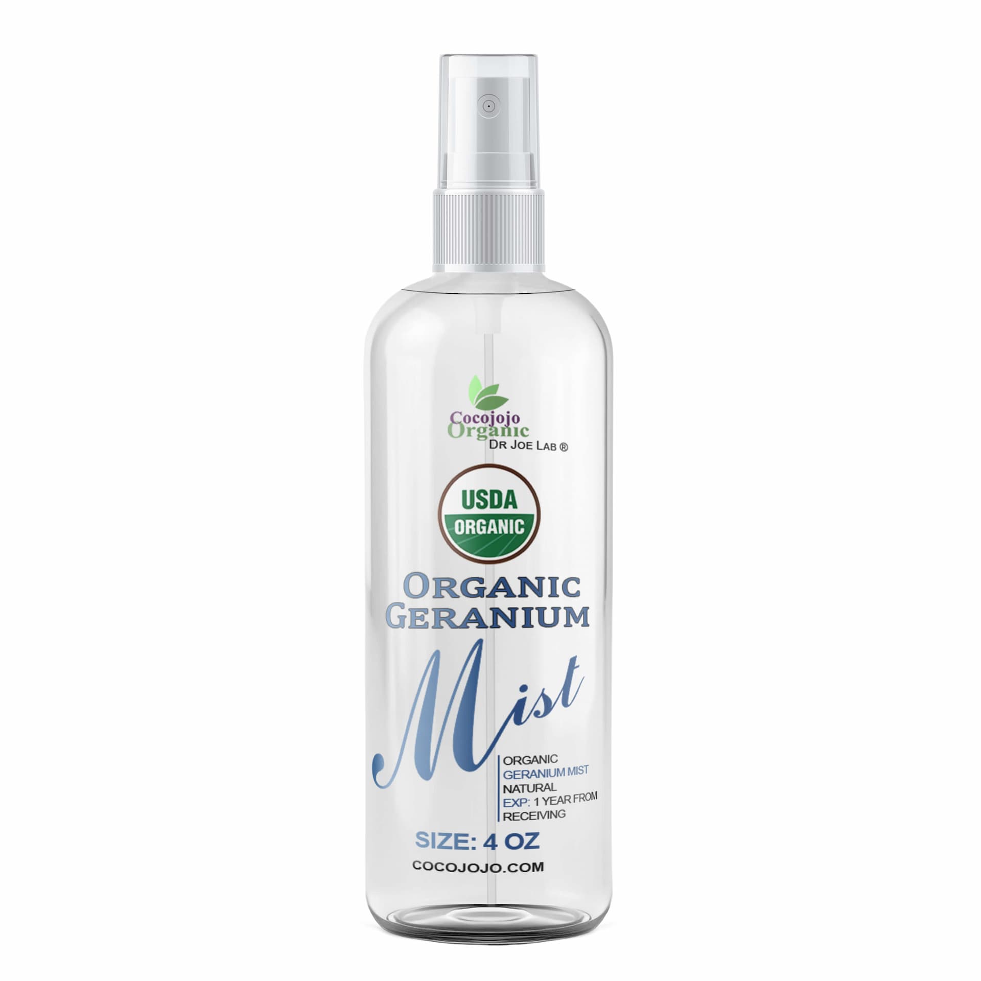 Toning Geranium Mist – Organic