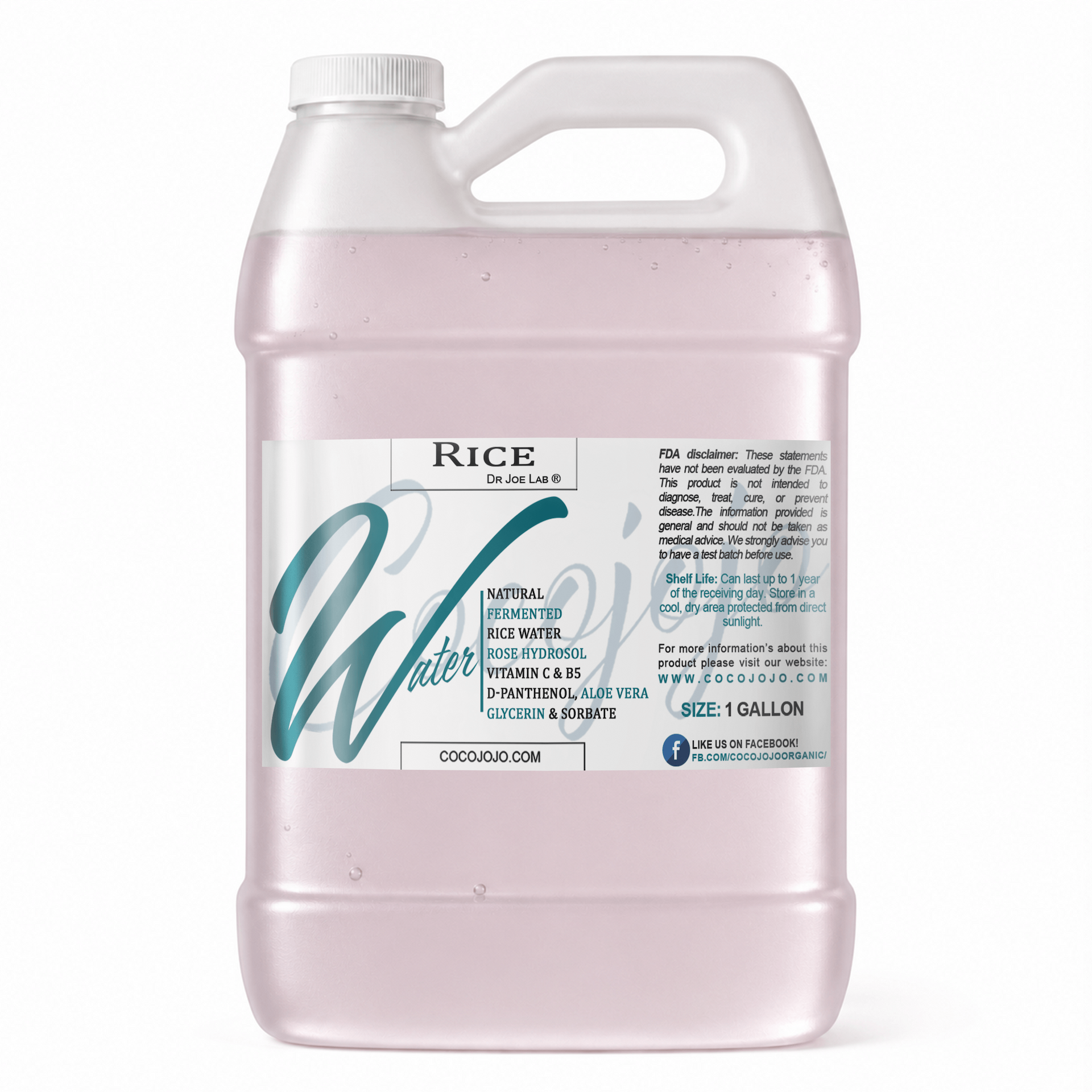 Rice Water Rose Mixture - Fermented
