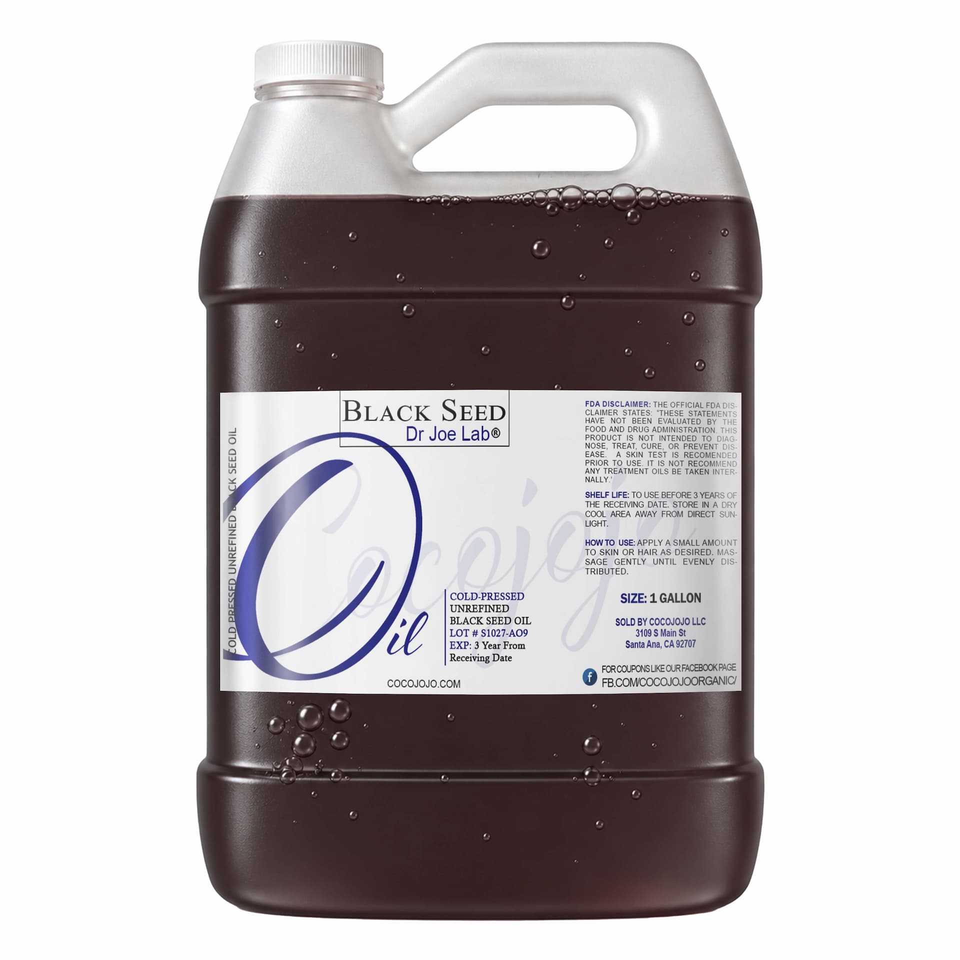 Egyptian Black Seed Oil - Unrefined