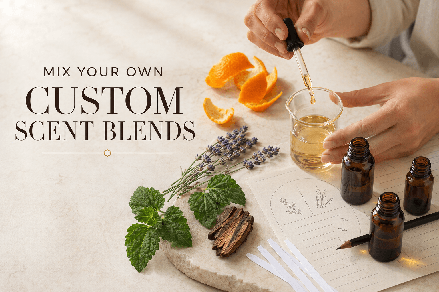 How to Mix Your Own Custom Scent Blends at Home: A Beginner’s Guide