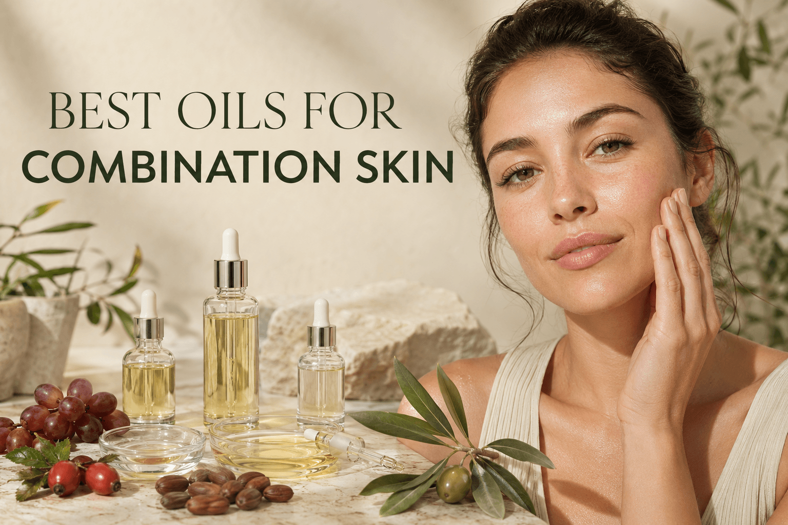 Best Oils for Combination Skin: Balance Without the Greasy Feel