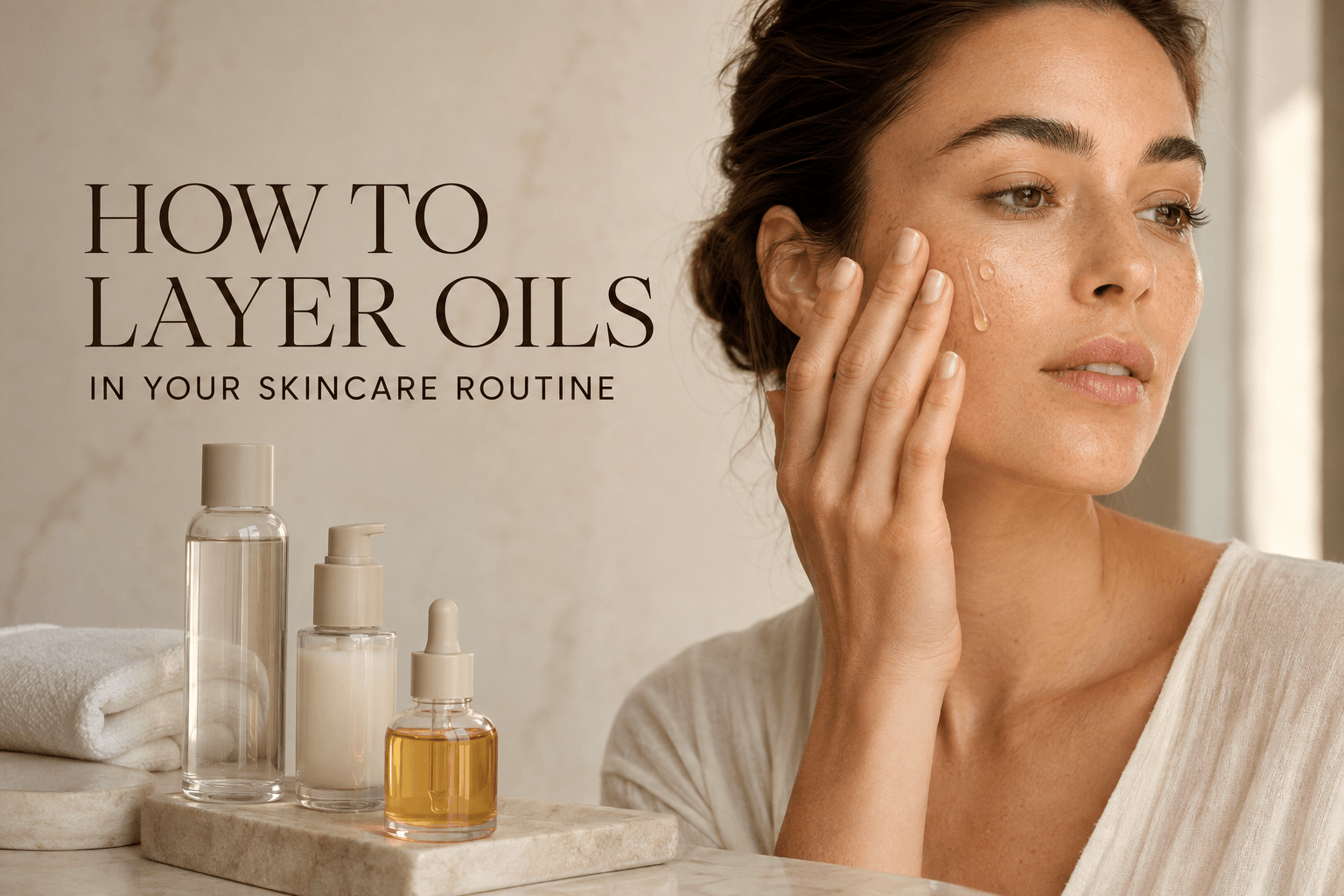 Face Oil, Perfectly Layered: The Right Order for a Soft, Balanced Glow
