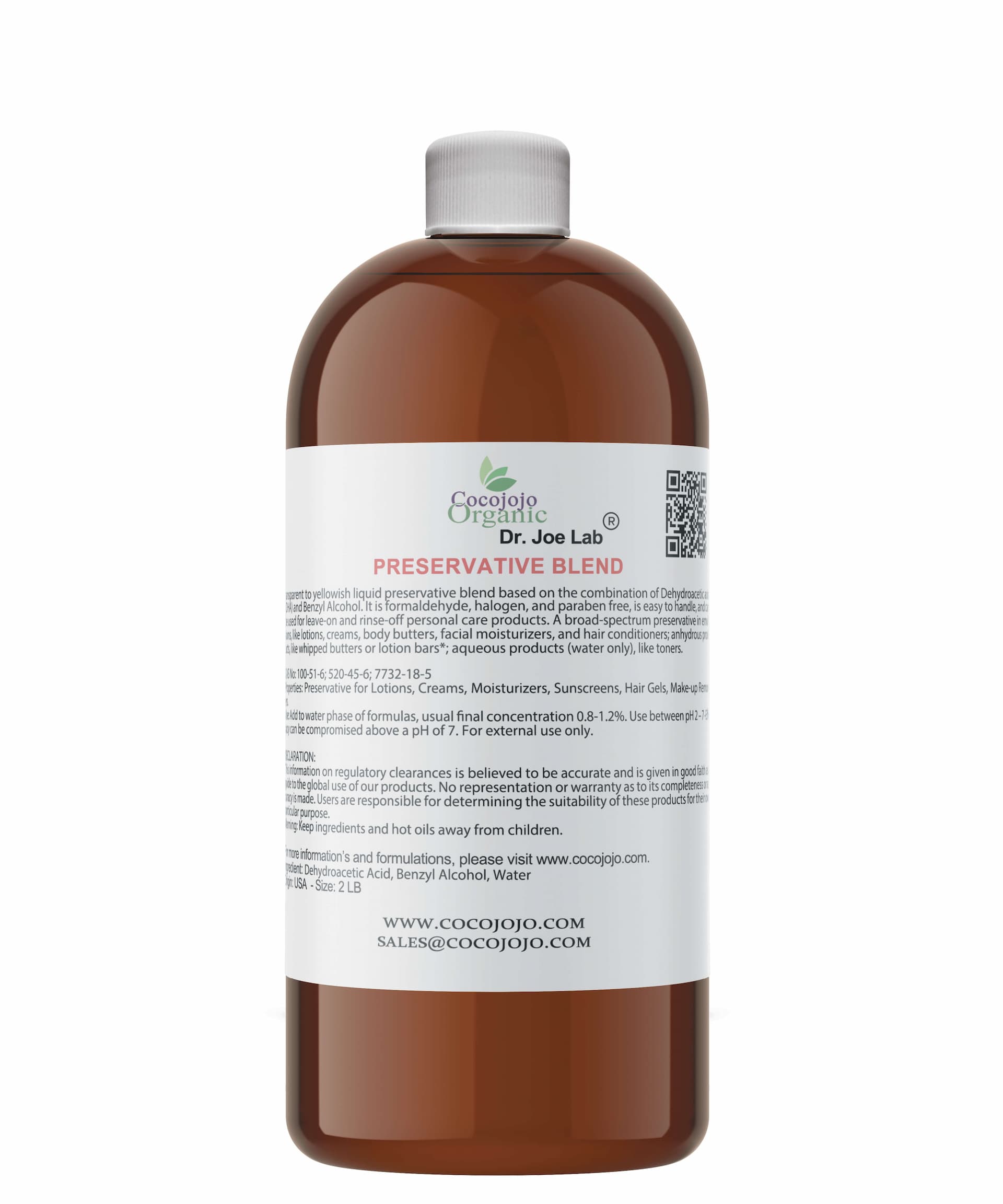 Preservative Blend – Dehydroacetic Acid and Benzyl Alcohol and Water