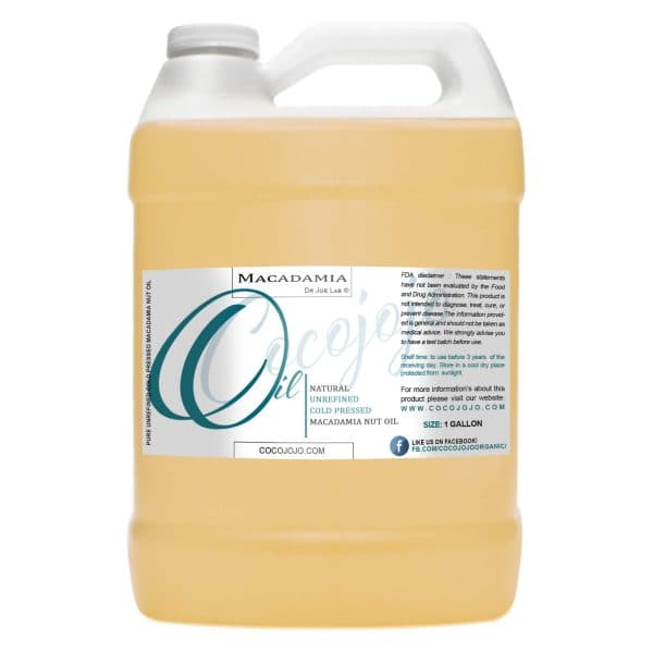 Macadamia Nut Oil – Unrefined