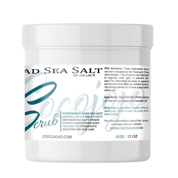 Dead Sea Salt Scrub – Peppermint