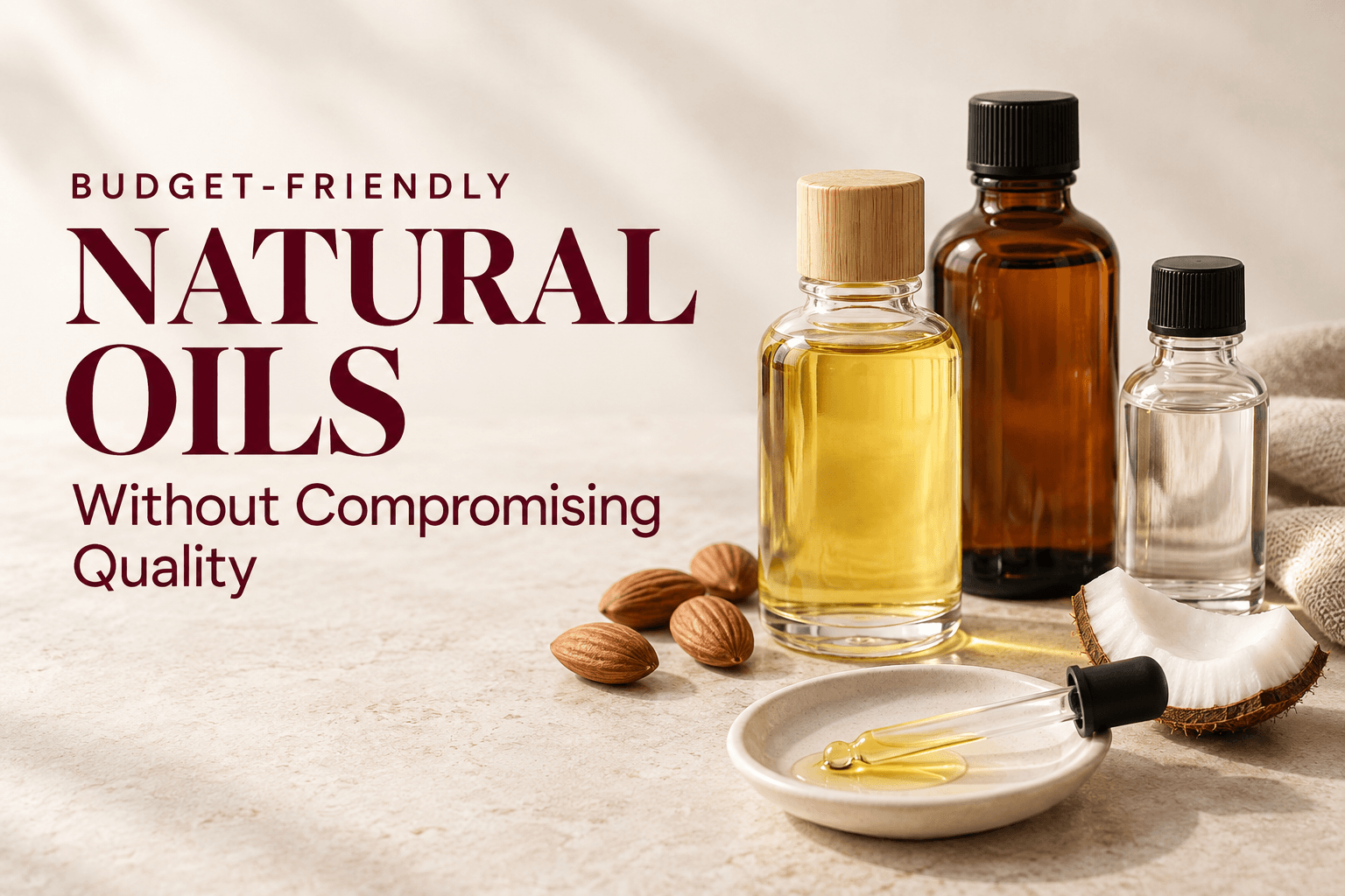 Budget-Friendly Natural Oils Without Compromising Quality
