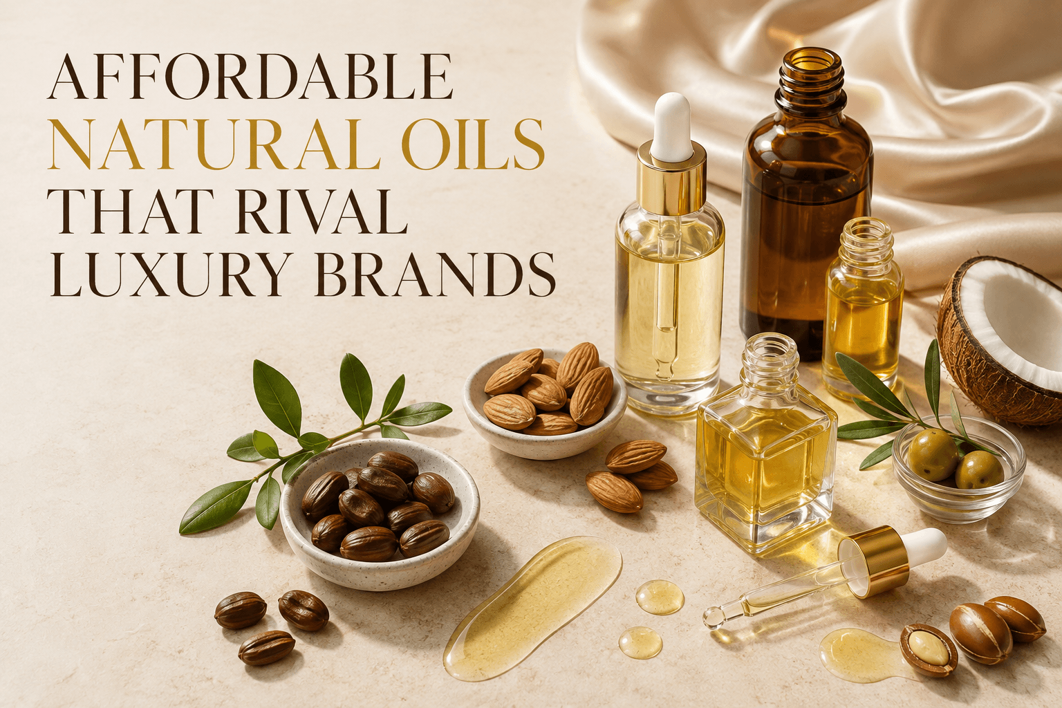 Affordable Natural Oils That Rival Luxury Brands
