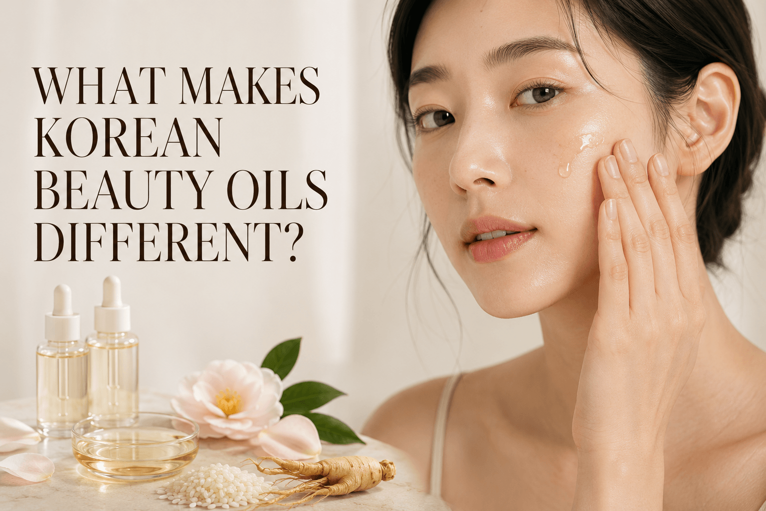 What Makes Korean Beauty Oils Different? The Real Secret Is How They Are Used