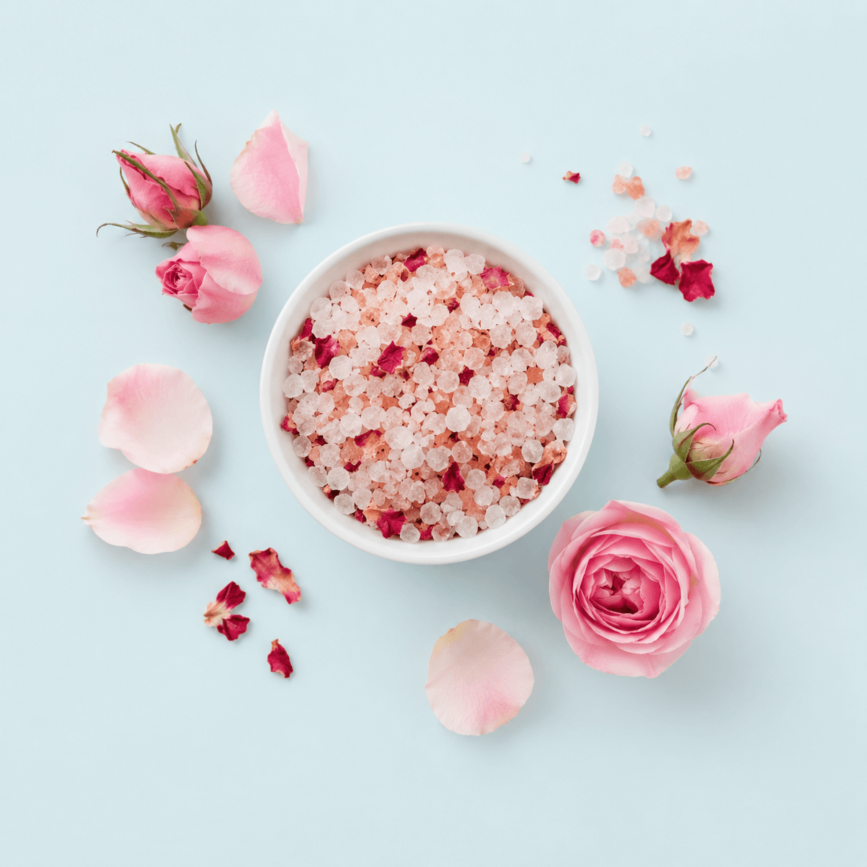 Milky Rose Bath Salts