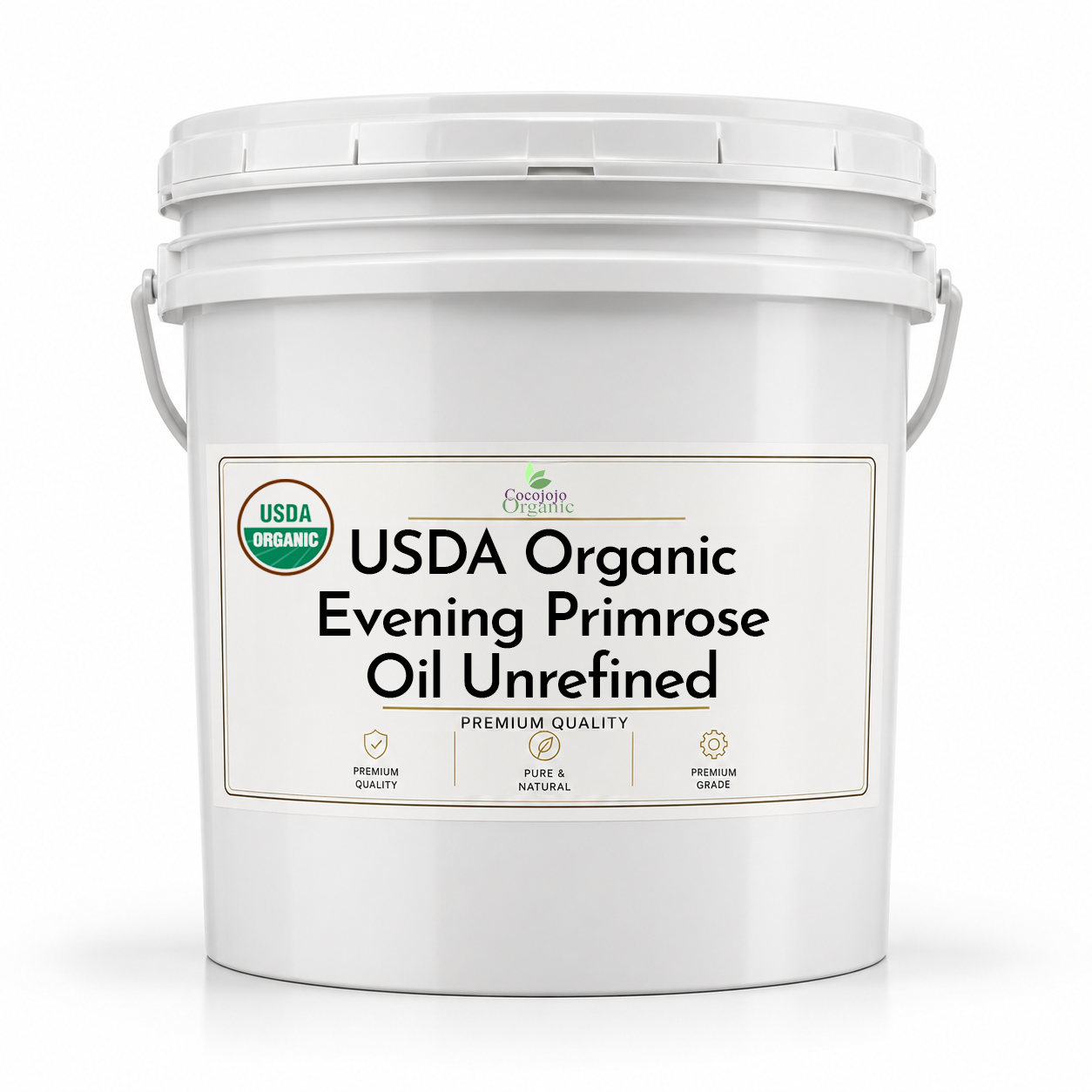 Evening Primrose Oil - Unrefined - USDA Certified Organic