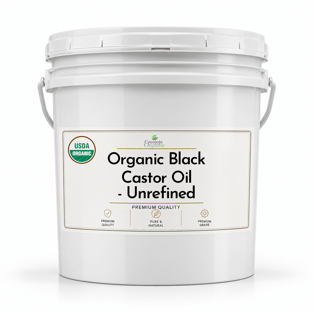 Organic Black Castor Oil - Unrefined