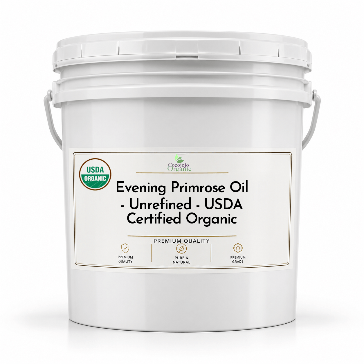 Evening Primrose Oil - Unrefined - USDA Certified Organic