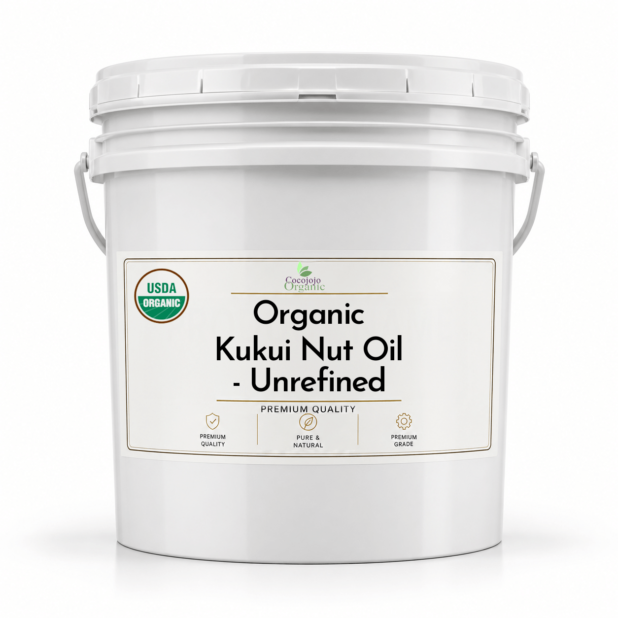 Organic Kukui Nut Oil - Unrefined