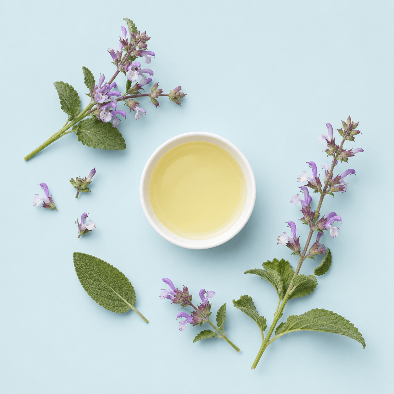 Clary sage (Salvia sclarea)