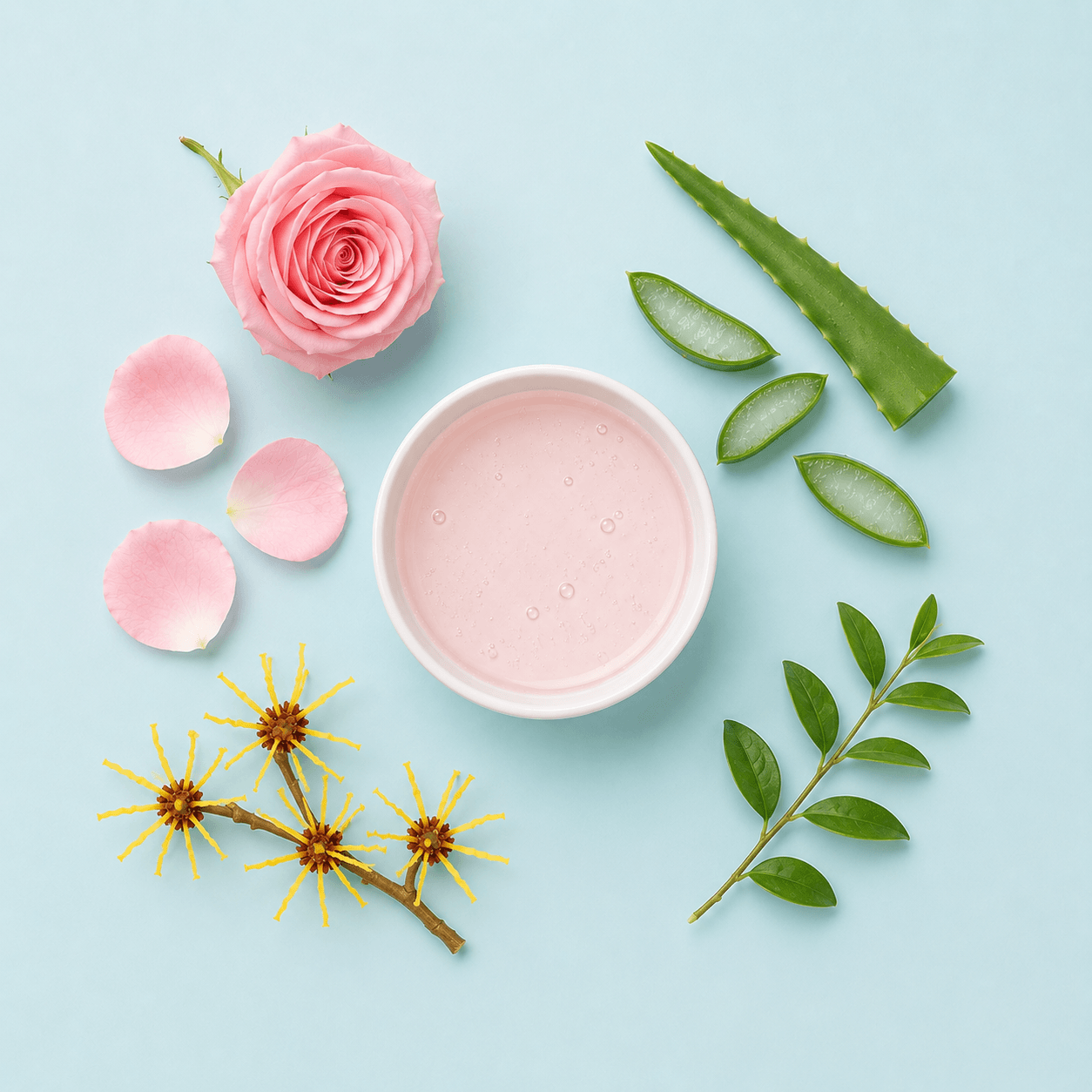 Rose Water Toner - Vitamin C - Witch Hazel - Aloe Vera