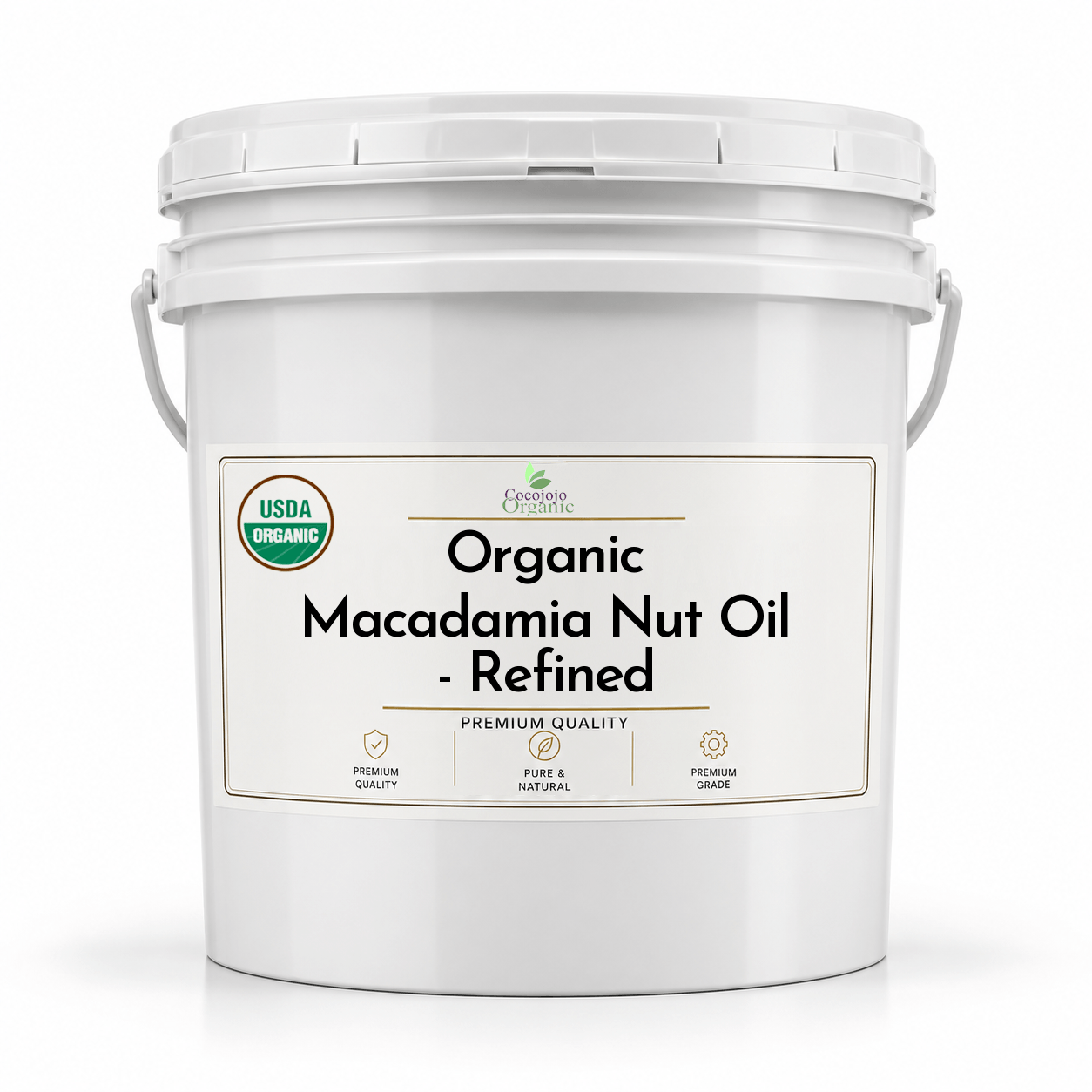 Organic Macadamia Nut Oil - Refined