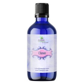 Clove Essential Oil - 1 oz - Cobalt Blue Bottle