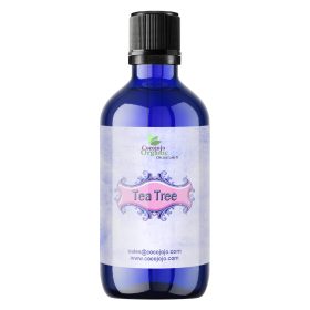 Tea Tree Essential Oil - 1 OZ - Cobalt Blue Bottle