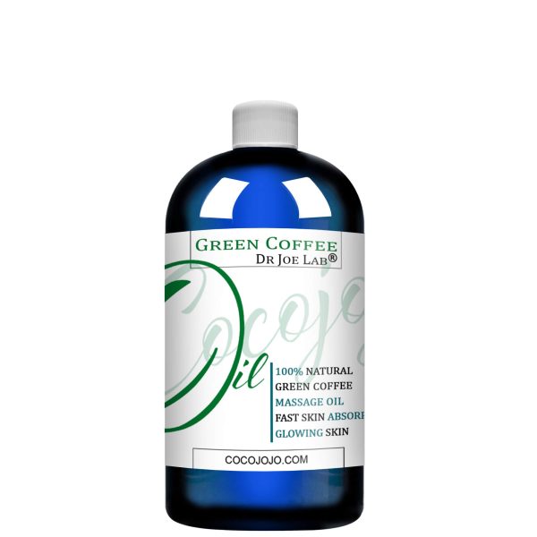 Green Coffee Bean Massage Oil 16 oz