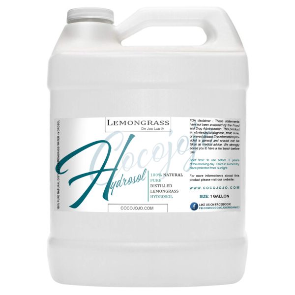 Lemongrass Hydrosol - 1 Gallon