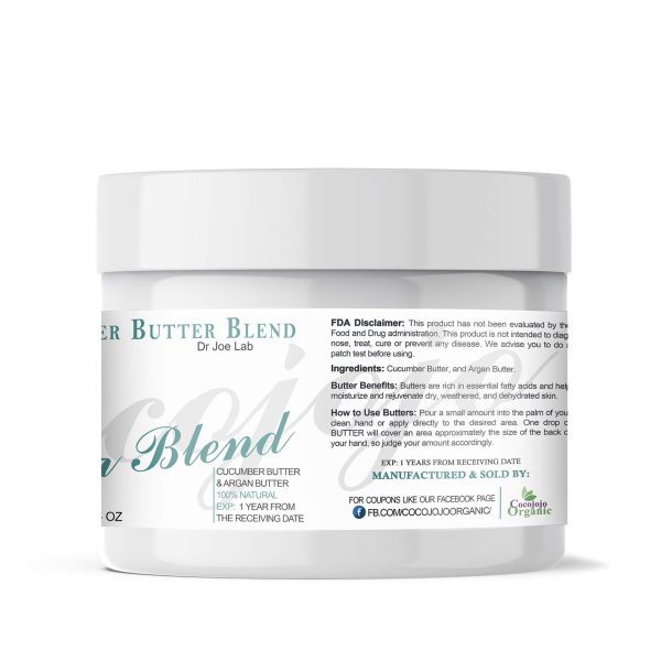 Argan & Cucumber Butter Blend - 8 oz