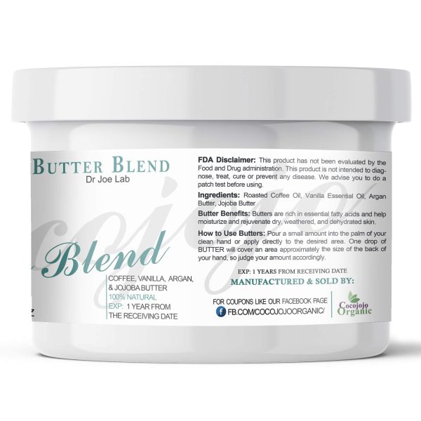 Coffee & Vanilla Butter Blend - 32 oz