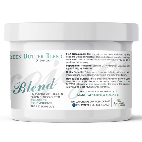 Peppermint & Wintergreen Butter Blend - 32 oz