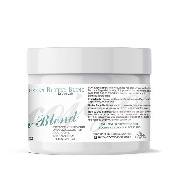 Peppermint & Wintergreen Butter Blend - 8 oz