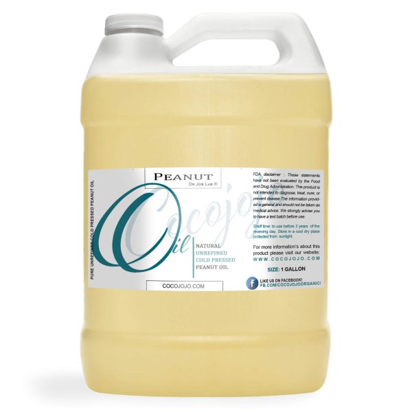 Peanut Oil Unrefined 1 Gallon