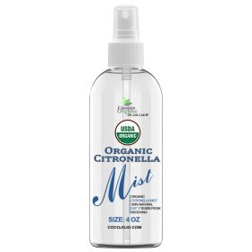 USDA Organic Citronella Mist 4 oz