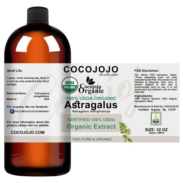 Astragalus Extract Full Label