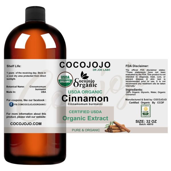 Cinnamon Extract Full Label