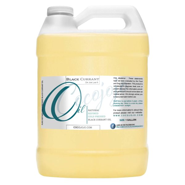 Black Currant Oil Refined 1 Gallon